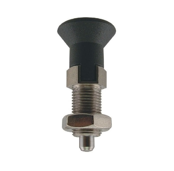 1067925 | PLIT-030-060-075-32-LKPN-S3 --- Indexing Pull Knob Plungers - M6 Fine - 6x0.75mm - 31.5 mm - 0.5 N - Stainless Steel 303 Similar to A2, 304, 18-8