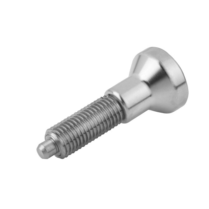 1124025 | PLIT-100-200-150-83-KPU-S3F --- Indexing Pull Knob Plungers - M20 Extra Fine - 20x1.5mm - 83 mm - 6.8 N No Collar - Stainless Steel 303 Similar to A2, 304, 18-8 Plunger
