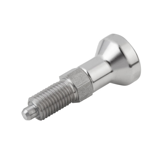 1113941 | PLIT-080-160-150-77-KP-S3F --- Indexing Pull Knob Plungers - M16 Extra Fine - 16x1.5mm - 77 mm - 6.8 N - Stainless Steel 303 Similar to A2, 304, 18-8 Plunger