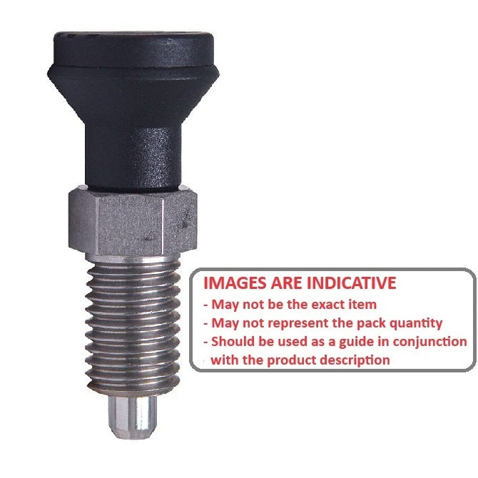 1046311 | PLIT-050-095F-47-K-C --- Indexing Pull Knob Plungers - 3/8-24 UNF - 9.53mm - 47 mm - 0.5 N - Steel