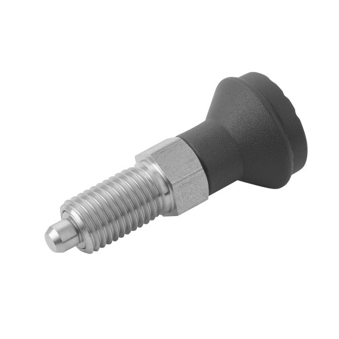 1063454 | PLIT-080-158C-74-K-C --- Indexing Pull Knob Plungers - 5/8-11 UNC - 15.88mm - 73.9 mm - 1.5 N Non Locking - Steel Plunger