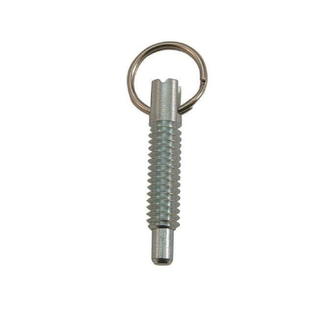 1086640 | PLST-095C-427-RCL-018 --- Spring Plungers - 3/8-16 UNC - 9.53mm - 30.5 mm - 8.9 N Ring Handle - Steel