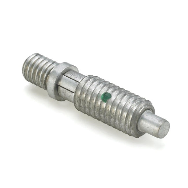 1071282 | PLST-064C-127-TASL-011 (250 Pcs) --- Spring Threaded Adapter Plungers - 1/4-20 UNC - 6.35mm - 12.7 mm - 2.2 N Locking - Stainless Steel Plunger