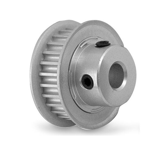 1145623 | P-030G-032-090FF-AL-G-064 (Each) --- Metric Timing Pulleys - 32 tooth - 9x6.35 mm 3mm Pitch - Aluminium Pulley