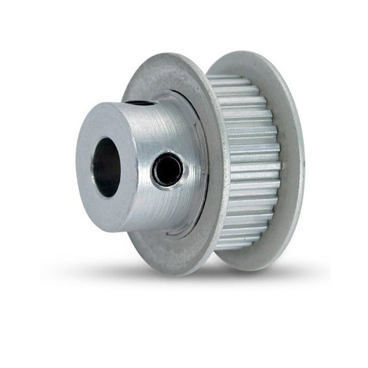 Metric Timing Pulleys - 28 tooth - 6x4 mm - Aluminium