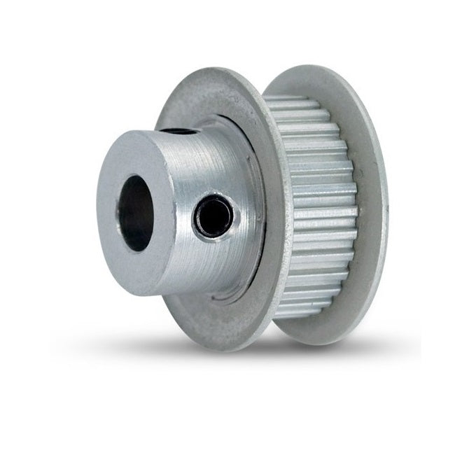 Inch Timing Pulleys - 25 tooth - 6.4x6.35 mm - Aluminium