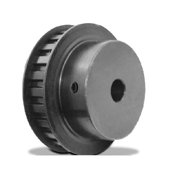 1113209 | P-L9-016-254FF-SB-N-127U --- Inch Timing Pulleys - 16 tooth - 25.4x12.7 mm 9.525mm Pitch L - Steel - Black Oxide Pulley