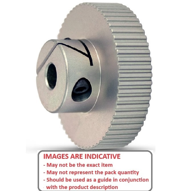 1164470 | P-030G-056-090P-AL-E-080 --- Metric Timing Pulleys - 56 tooth - 9x8 mm - Aluminium