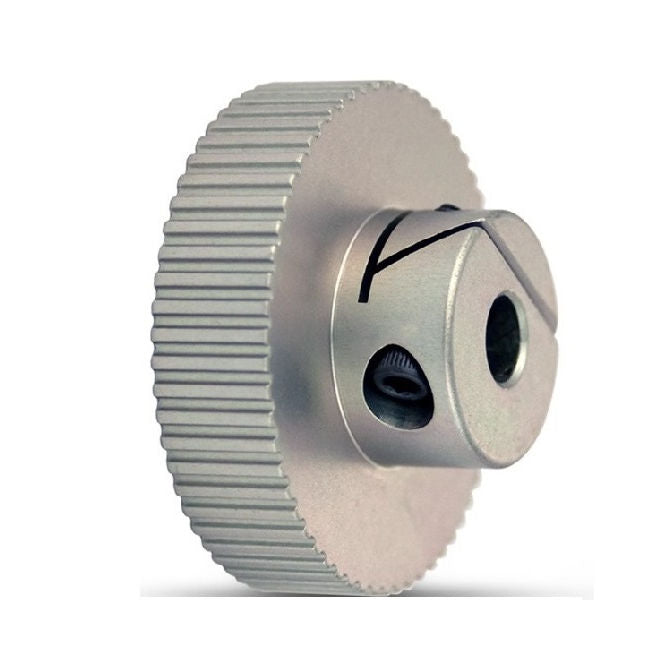 1173566 | P-MXL-072-064P-AL-E-064 --- Inch Timing Pulleys - 72 tooth - 6.4x6.35 mm 2.032mm Pitch MXL - Aluminium Pulley