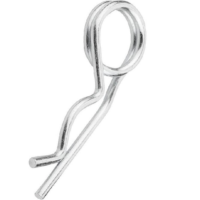 Double Coil R Clips - 5x110 mm - Zinc Plated