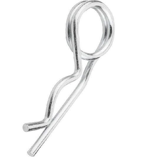 Double Coil R Clips - 2.5x49 mm - Zinc Plated