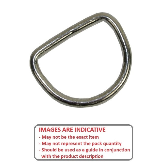 1137657 | BA-765RS --- D Rings - 28.575x5.283 mm - - - Nickel Plated Steel Ring