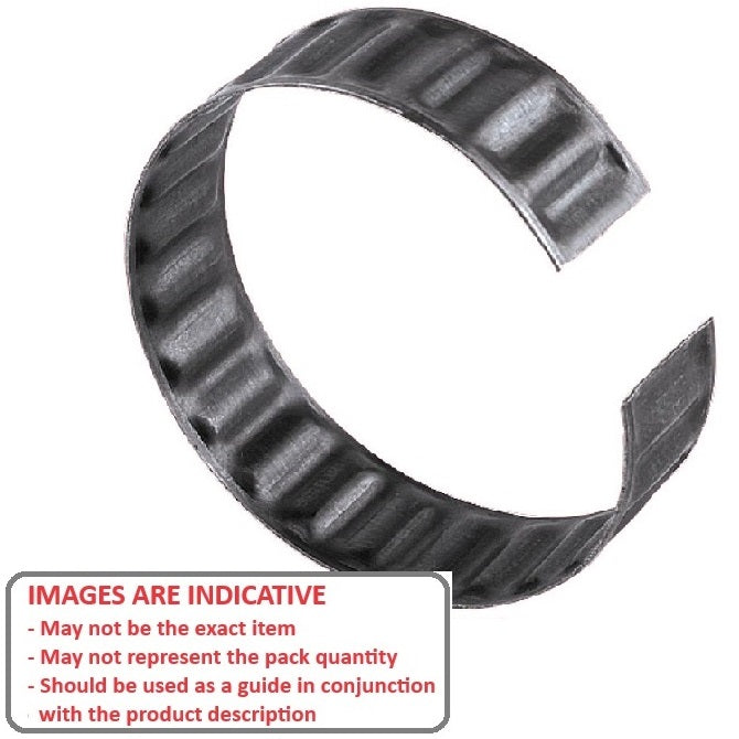 1181820 | TR-900-920-200-S3 --- Tolerance Retaining Rings - 90 91.89 to 91.97 20 mm - Stainless Steel 301 Similar to A2, 302, 304, 18-8 Ring
