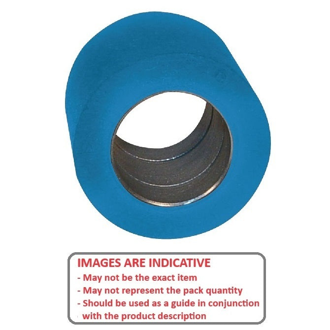 1161329 | RR-1177RS --- Solid Shaft Mount Rollers - 50.8x49.28 - 31.80 - 31.90 Bonded Insert - Urethane Roller