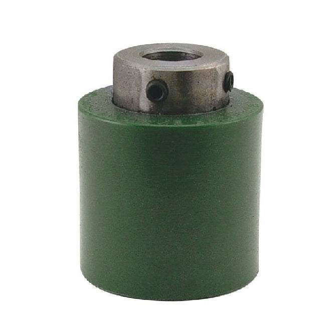 1186731 | RR-386RS --- Solid Shaft Mount Rollers - 101.6x49.28 - 25.43 - 25.55 Coloured Urethane - Urethane Roller