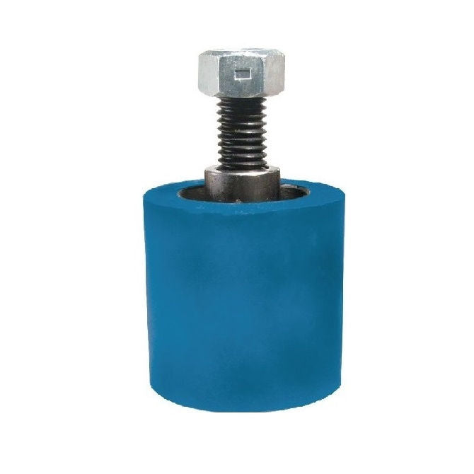1149633 | RR-42RS --- Solid Stud Mount Rollers - 38.1x31.75 - 5/16-18 UNC - 7.94mm - Coloured Urethane - Urethane Roller