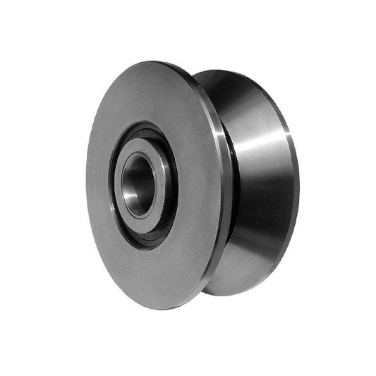 V-Groove Rollers - 114.3x40.95x25.4 mm - Steel