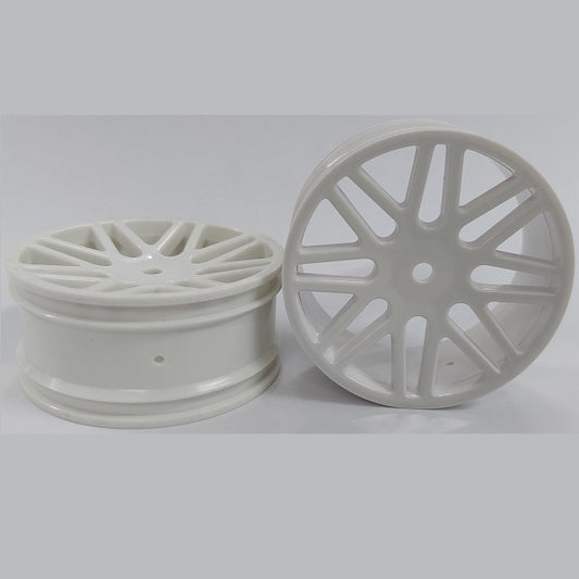 RC Car Rims Hobby - Rim Colour White 16 Spoke