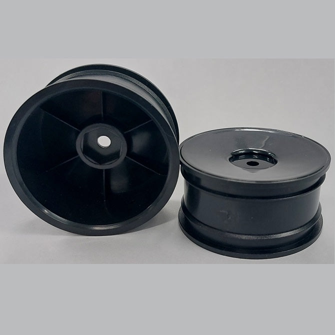 RC Car Rims Hobby - Rim Colour Black Solid - Plastic