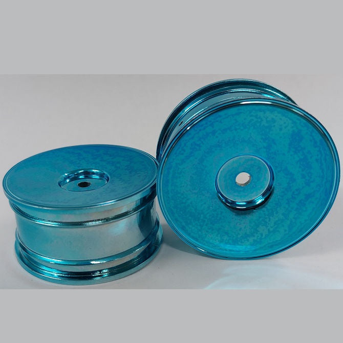 1223733 | RM-XR-052-BU-SOL (4 Pcs) --- RC Car Rims Hobby - Rim Colour Metallic Blue Solid Tenth Scale - Plastic Rim