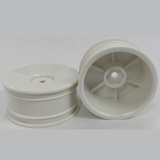 RC Car Rims Hobby - Rim Colour White Solid - Plastic