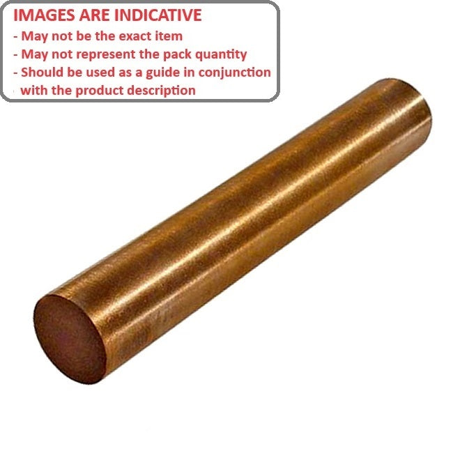 1138094 | 0R-0286-0165-SB --- Round Rod - 28.58x165.1 mm - SAE 841 - Sintered Bronze SAE 841