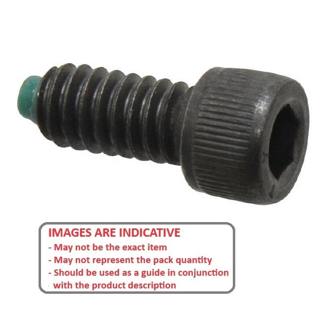 1077189 | SC079C-038-C-SK-C-NT --- Cap Tipped Screws - 5/16-18 UNC - 7.94mm - 38.1x4.8 mm Socket - Steel Alloy Screw