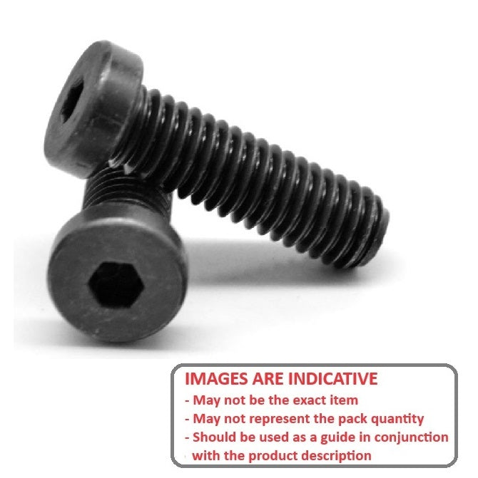 1072785 | SC064C-032-LH-SK-C (50 Pcs) --- Low Head Socket Screws - 1/4-20 UNC -6.35mm- 31.8 mm - High Tensile Steel / Black Oxide
