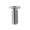 Ultra Low Head Screws - M5 - 5x0.8mm - 12 mm - Alloy Steel - Trivalent Chromate Socket