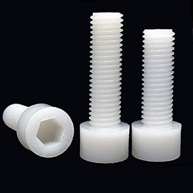 1043053 | SC028C-013-C-SK-N (50 Pcs) --- Socket Cap Screws - 4-40 UNC - 2.85mm - 12.7 mm - Nylon - Zytel 101 - Screw