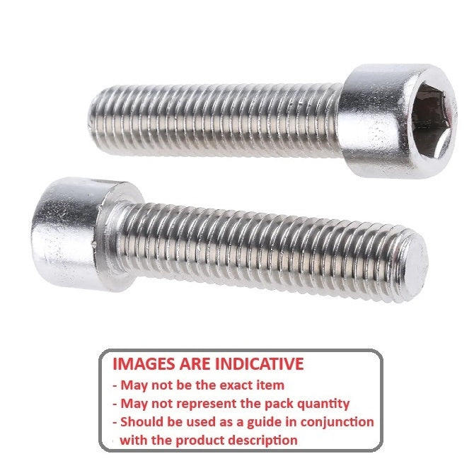 1113687 | SC160M-050-C-SK-S4 (25 Pcs) --- Socket Cap Screws - M16 - 16x2mm - 50 mm - 304 Stainless Screw