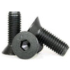 Countersunk Screws - 0-80 UNF - 1.52mm - 3.2 mm - High Tensile Steel / Black Oxide Socket