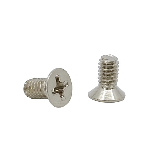1049730 | SK035C-006-PH-BO (50 Pcs) --- Countersunk Screws - 6-32 UNC - 3.5mm - 6.4 mm - Black Oxide Steel Phillips Screw