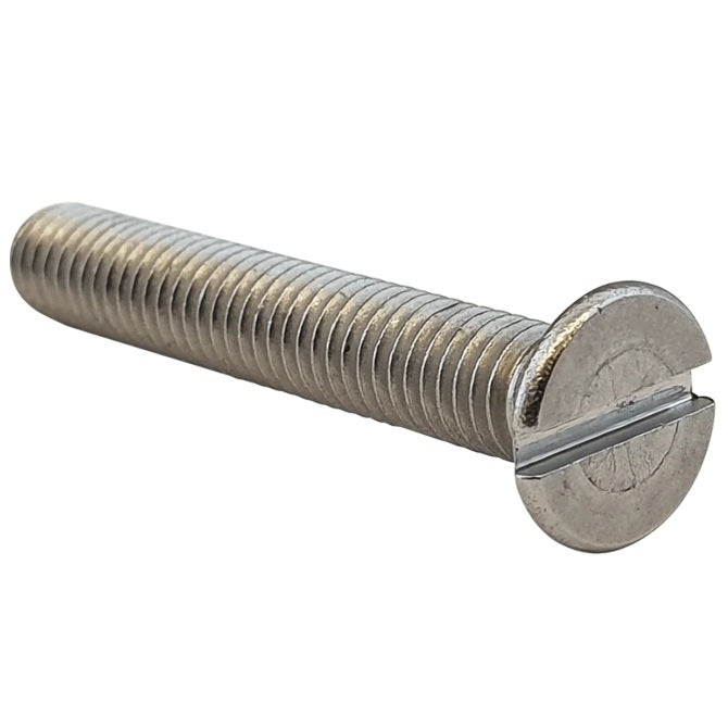 1045763 | SK030M-020-SL-CZ (100 Pcs) --- Countersunk Screws - M3 - 3x0.5mm - 20 mm - Zinc Plated Slotted Screw
