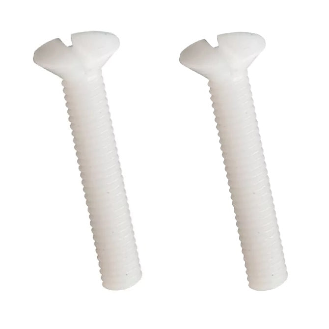 1045611 | SK030M-016-SL-N (4 Pcs) --- Countersunk Screws - M3 - 3x0.5mm - 16 mm - Nylon Slotted Screw