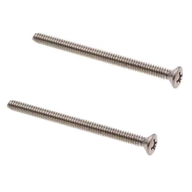 1068283 | SK060M-050-O-PH-S4 (5 Pcs) --- Countersunk Screws - M6 - 6x1mm - 50 mm - 304 Stainless Oval Top Screw
