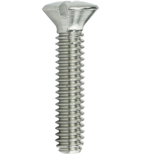 Countersunk Screws - M5 - 5x0.8mm - 30 mm - 304 Stainless Oval Top