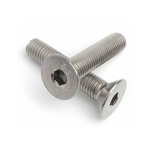 Countersunk Screws - 1/4-20 UNC - 6.35mm - 25.4 mm - 304 Stainless Socket