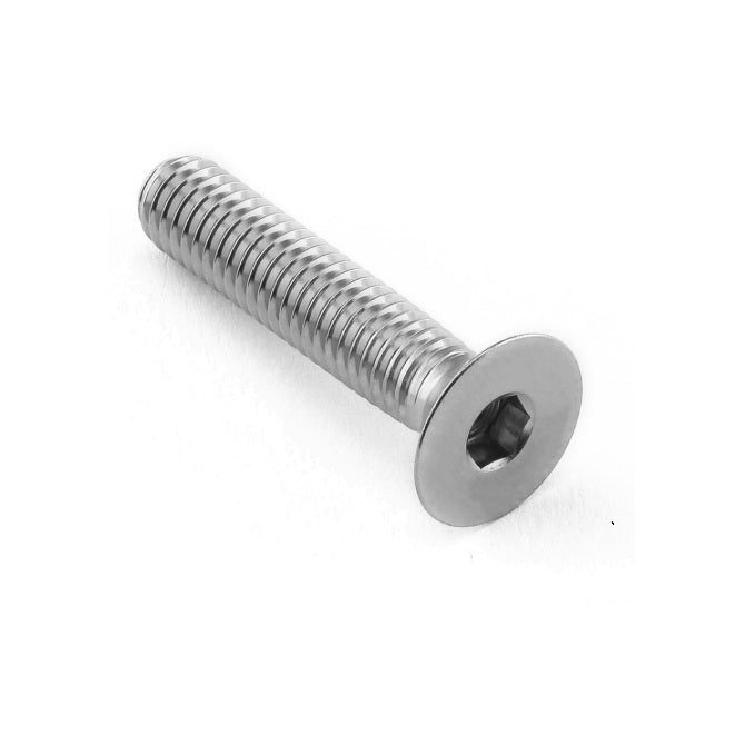 1055119 | SK042C-019-SK-A (10 Pcs) --- Countersunk Screws - 8-32 UNC - 4.17mm - 19.1 mm - Aluminium Socket Screw