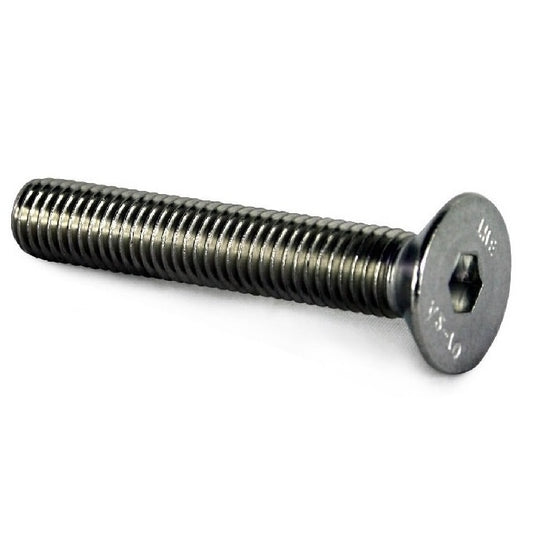Countersunk Screws - M12 - 12x1.75mm - 60 mm - 304 Stainless Socket