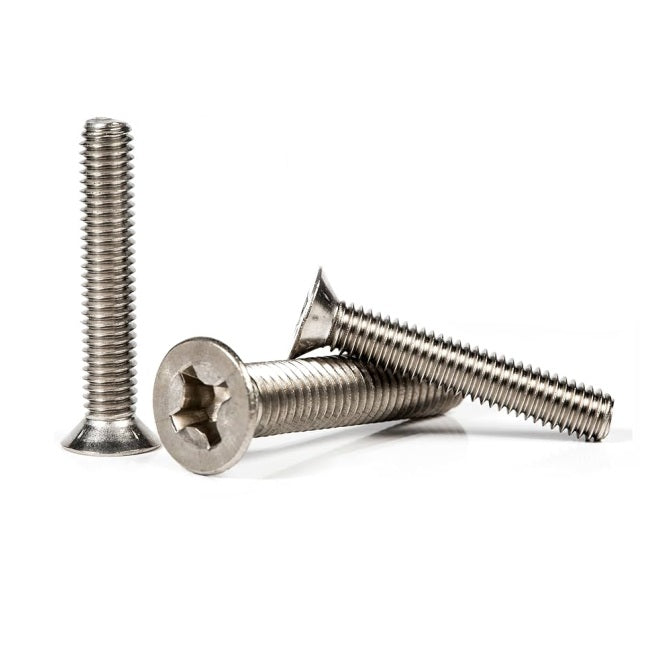 1040646 | SK022C-007-PH-S4 (100 Pcs) --- Countersunk Screws - 2-56 UNC - 2.18mm - 7.9 mm - 304 Stainless Phillips Screw