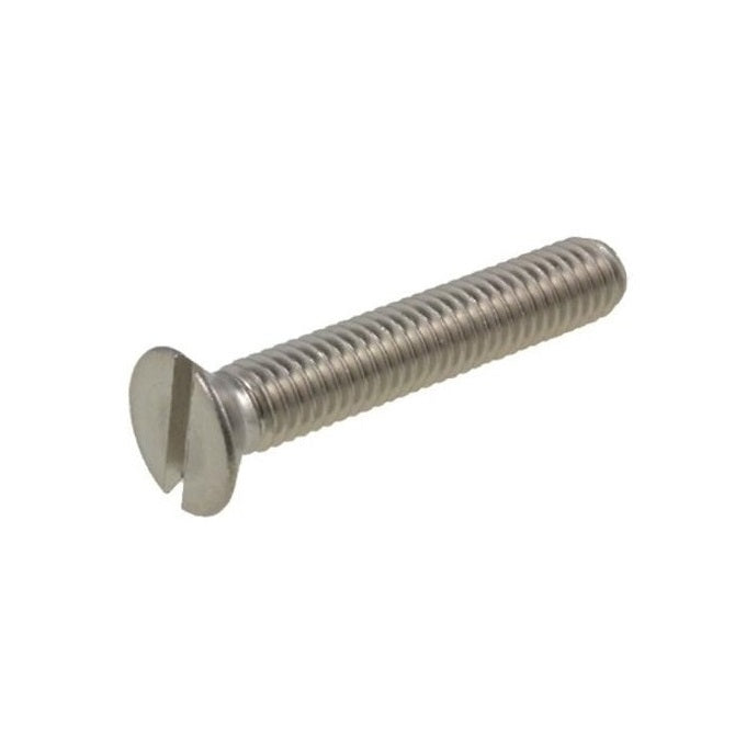 Countersunk Screws - 0-80 UNF - 1.52mm - 12.7 mm - 304 Stainless Slotted