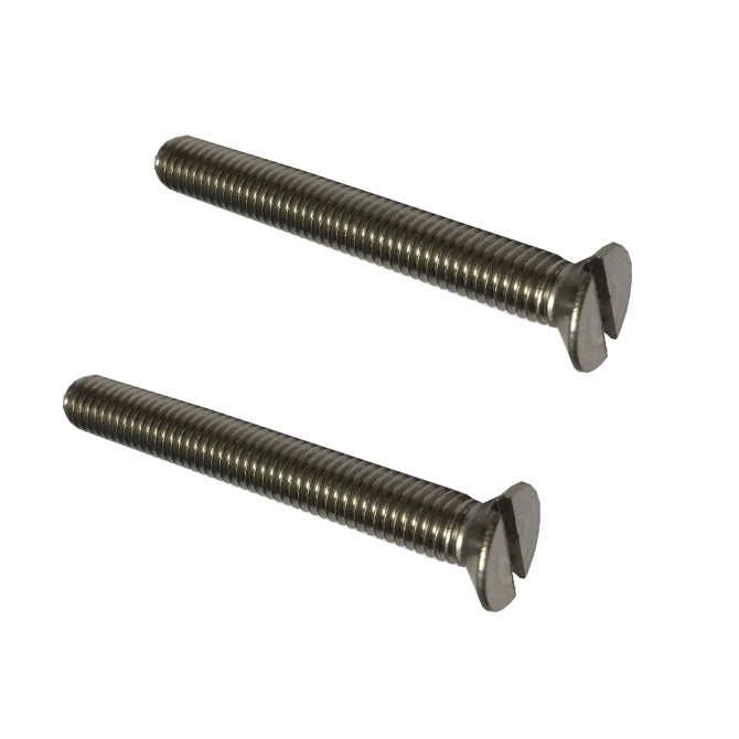 1037769 | SK015F-010-SL-S4 (10 Pcs) --- Countersunk Screws - 0-80 UNF - 1.52mm - 9.5 mm - 304 Stainless Slotted Screw