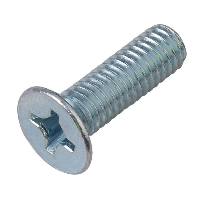 1040615 | SK022C-005-PH-CZ (20 Pcs) --- Countersunk Screws - 2-56 UNC - 2.18mm - 4.8 mm - Zinc Plated Phillips Screw