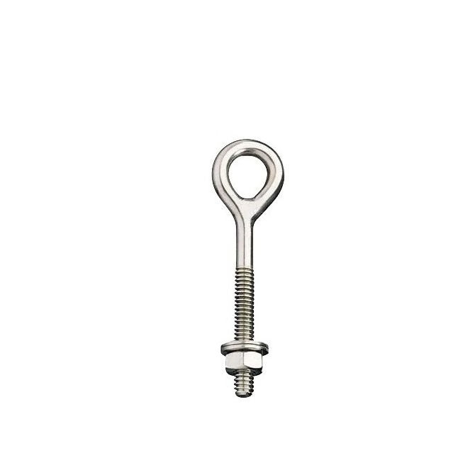 1103142 | FP-5SSRS (11 Pcs) --- Threaded Shank Eye Bolts - 1/2-13 UNC - 12.7mm - 152.4x25.4 mm Plain