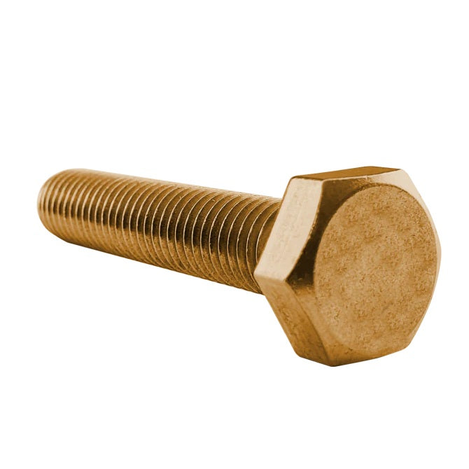 1040703 | SC022C-013-H-BR (50 Pcs) --- Hex Head Screws - 2-56 UNC - 2.18mm - 12.7 mm - Brass Screw
