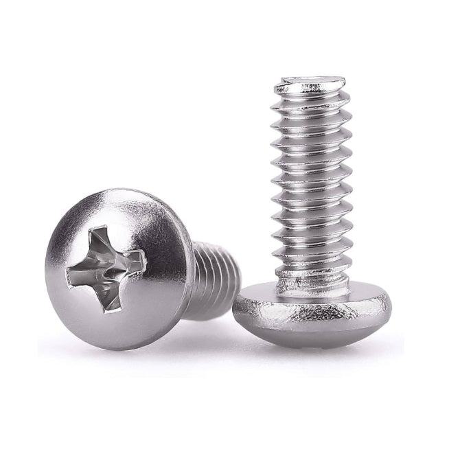 1041709 | SC025M-004-P-PH-S4 (50 Pcs) --- Pan Head Screws - M2.5 - 2.5x0.45mm - 4 mm - 304 Stainless Phillips Screw