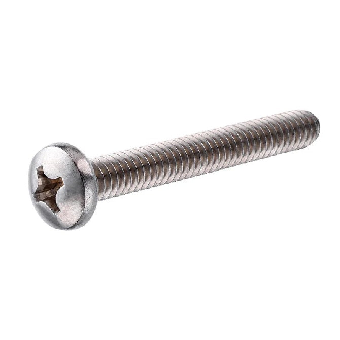1039527 | SC020M-010-PJ-PH-S4 --- Pan Head Screws - M2 - 2x0.4mm - 10 mm - 304 Stainless Phillips Screw