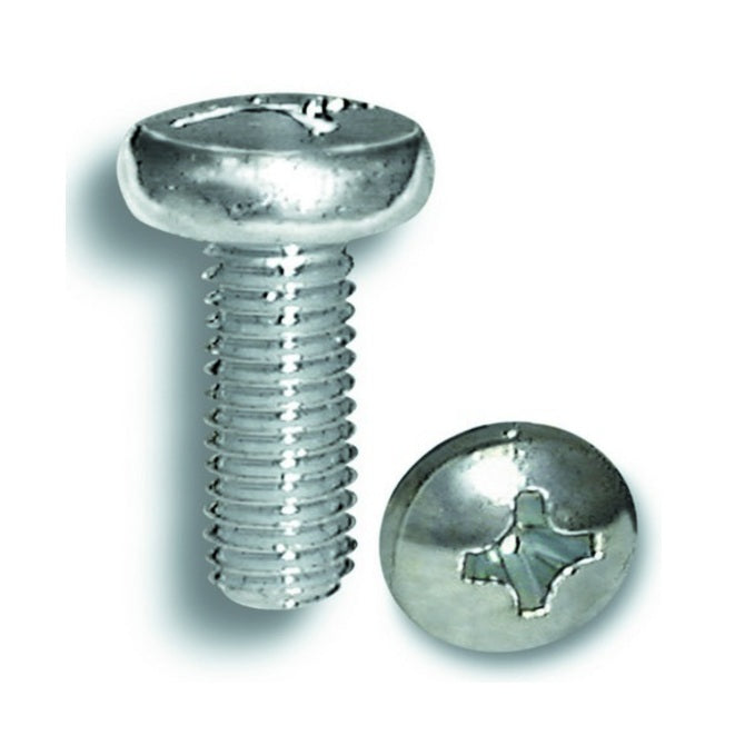 1044589 | SC030M-006-P-PH-CZ (10 Pcs) --- Pan Head Screws - M3 - 3x0.5mm - 6 mm - Zinc Plated Steel Phillips Screw
