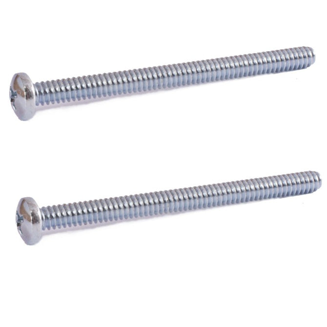 1069548 | SC064W-076-P-PH-CZ (50 Pcs) --- Pan Head Screws - 1/4-20 BSW - 6.35mm - 76.2 mm - Zinc Plated Steel Phillips Screw